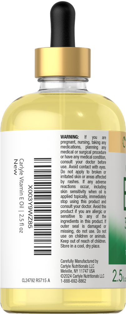 Vitamin E 30000 IU | 2.5oz Oil