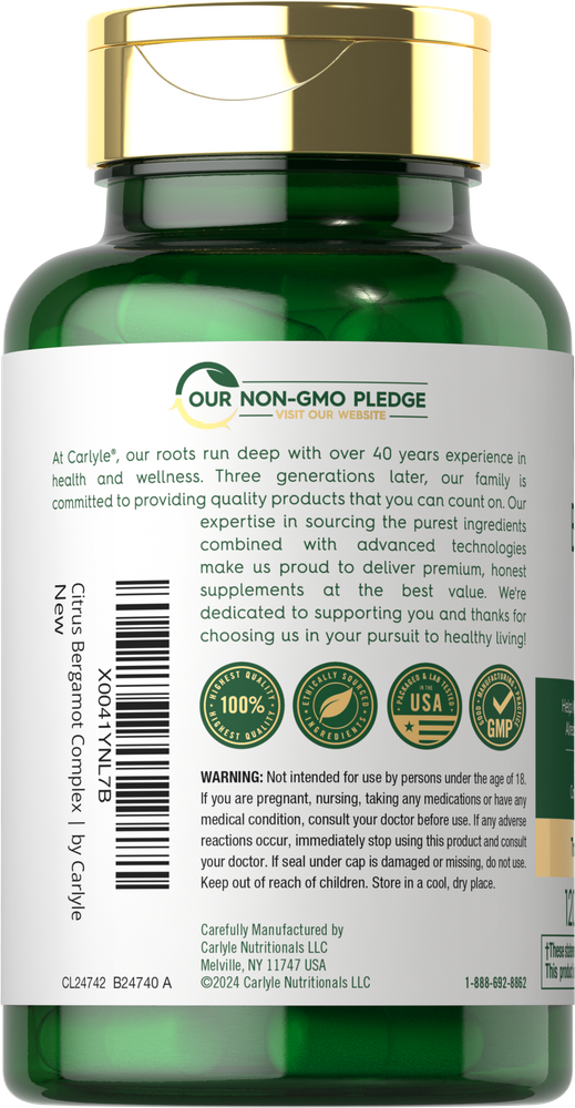 Citrus Bergamot | 120 Capsules