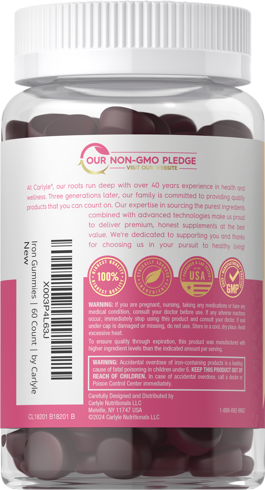 Iron | 60 Gummies