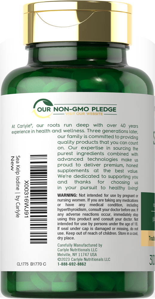 Sea Kelp Iodine 225mcg | 300 Tablets