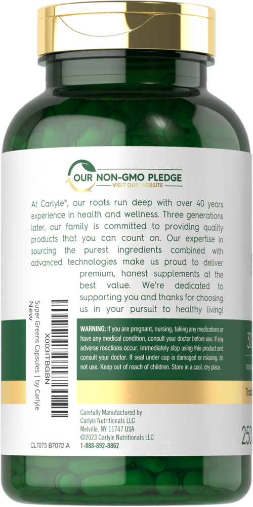 Super Greens | 250 Capsules