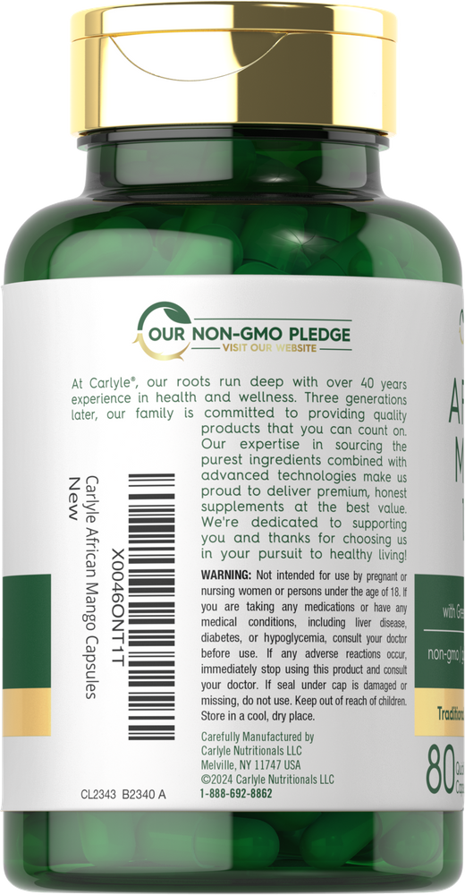 Afrikanische Mango 1220mg | 80 Kapseln