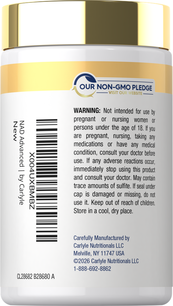 Integratore NAD+ 1000 mg | 60 Capsule