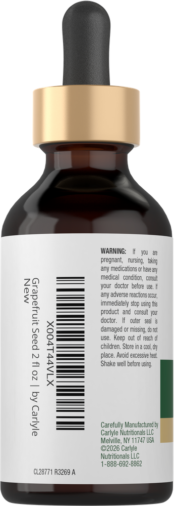 Liquid Grapefruit Seed Extract | 2 Fl Oz
