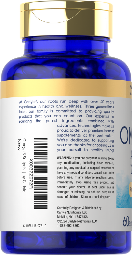 Omega-3 | 60 Cápsulas Blandas