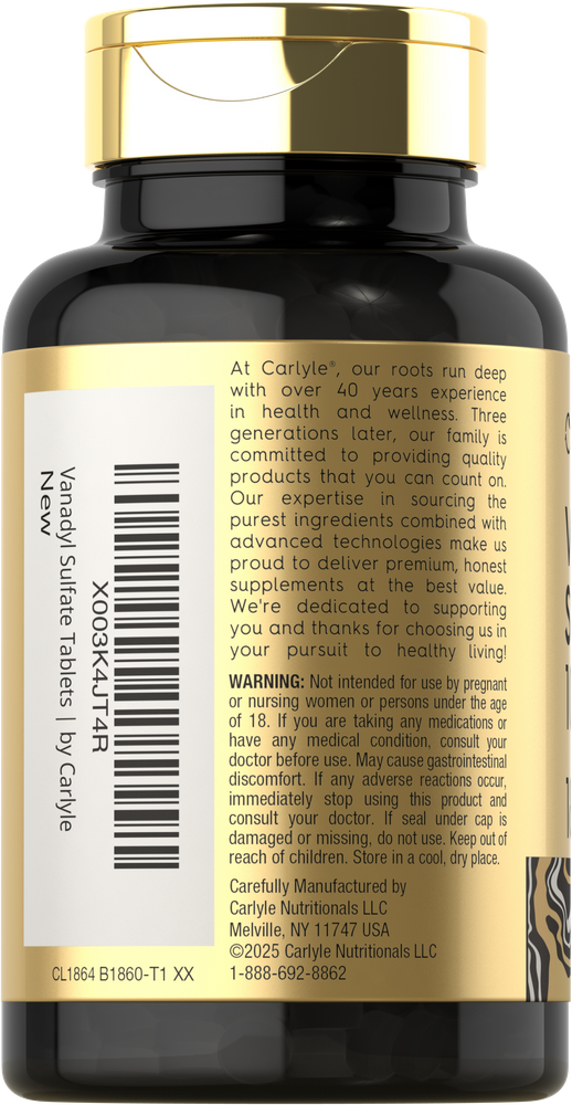 Vanadylsulfat 10 mg | 180 Tabletten