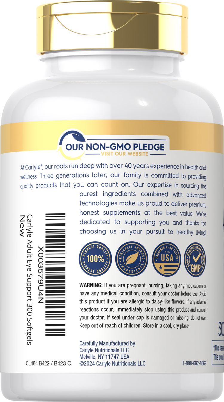 Eye Support | 300 Softgels
