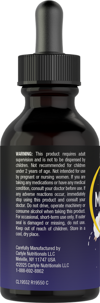 Melatonin for Kids 1mg | 2oz Liquid