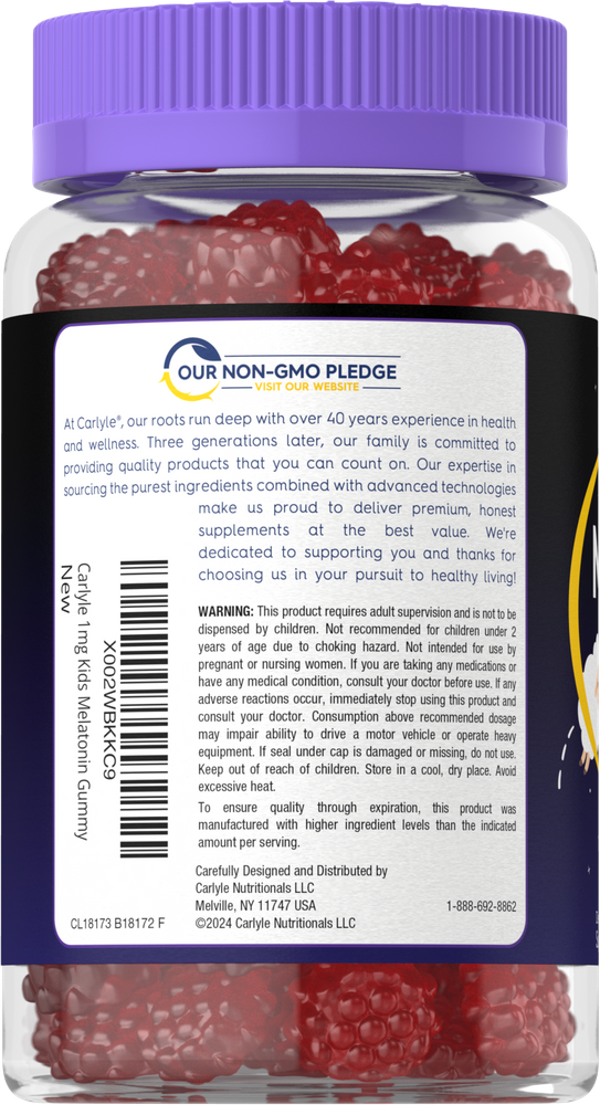 Melatonin 1mg for Kids | 70 Gummies