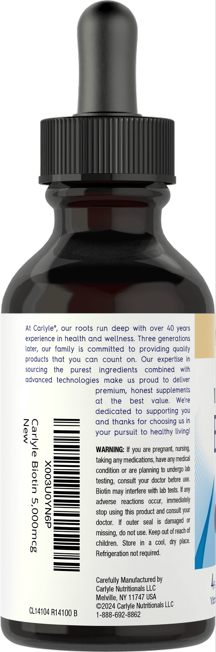 Biotin 5000mcg | 4oz Liquid