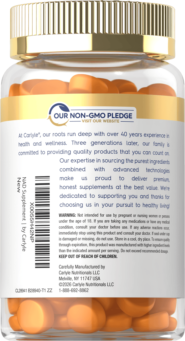 NAD+ Supplement | Peach Flavor