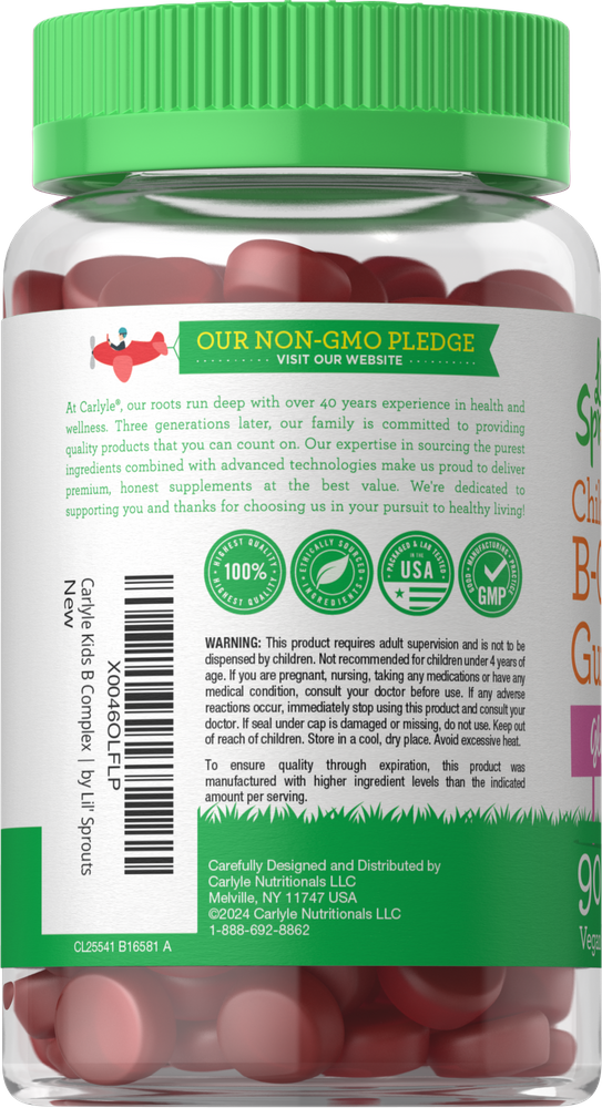 Complexe B pour Enfants | 90 Gommes