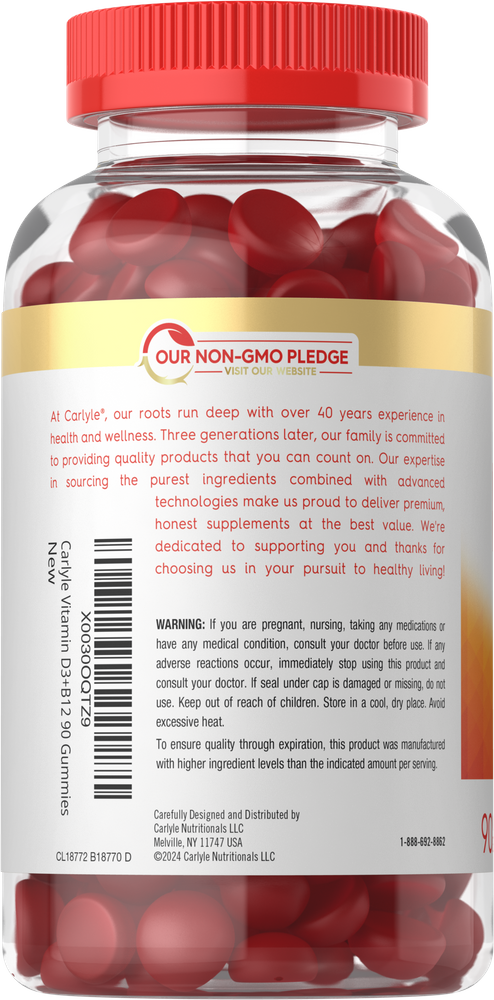 Vitamin D-3 Complex | 90 Gummies