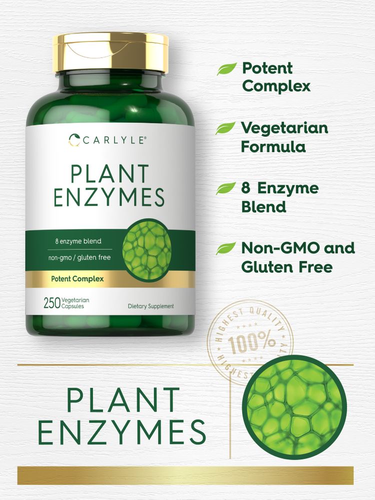Plant Enzymes | 250 Capsules