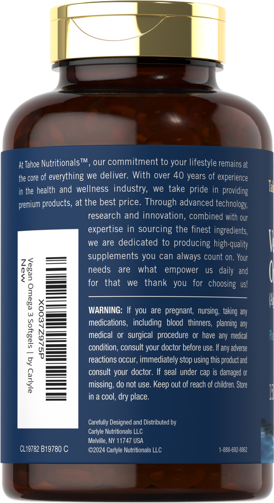Vegan Omega 3 | 150 Softgels