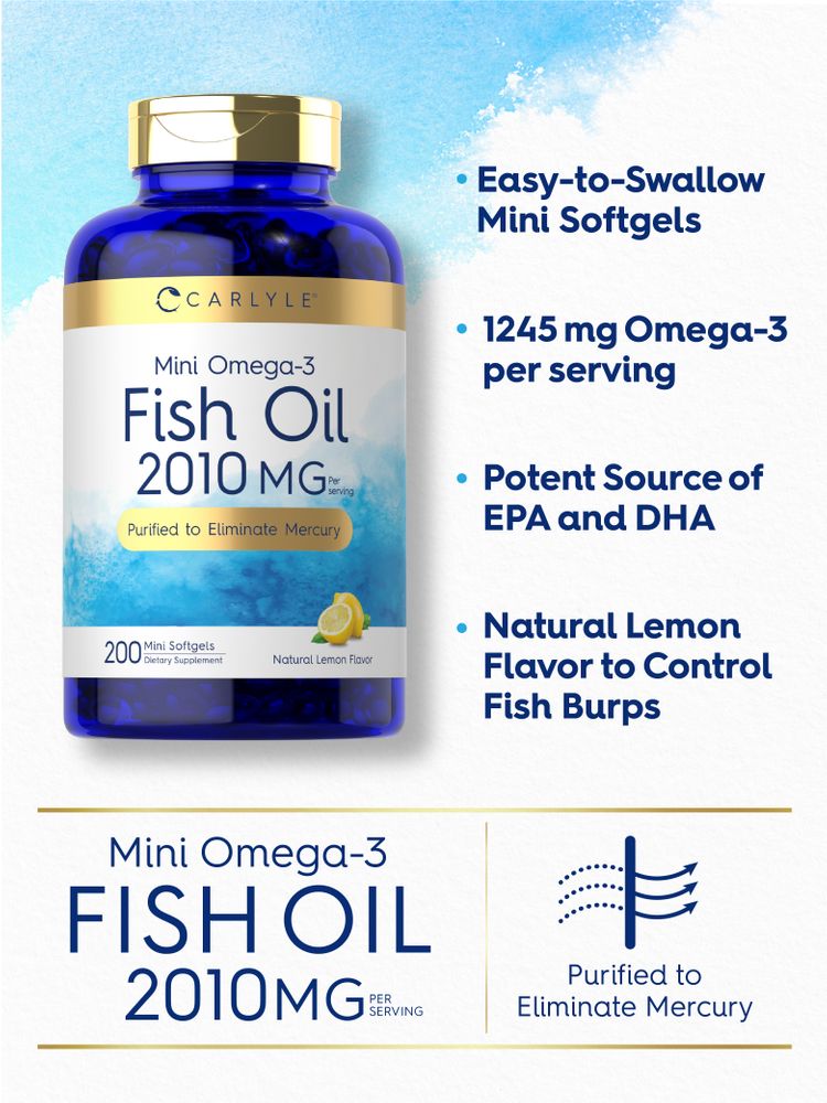 Omega-3 2010mg per serving | 200 Softgels
