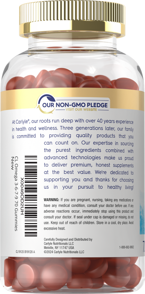 Omega 3 6 7 9 | 70 Gummies