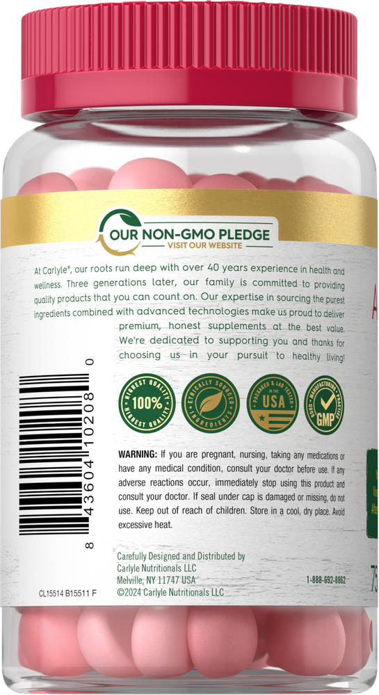 Apfelessig 600 mg pro Portion | 75 Gummies