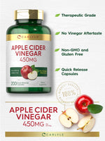 Load image into Gallery viewer, Apple Cider Vinegar 450mg | 200 Capsules
