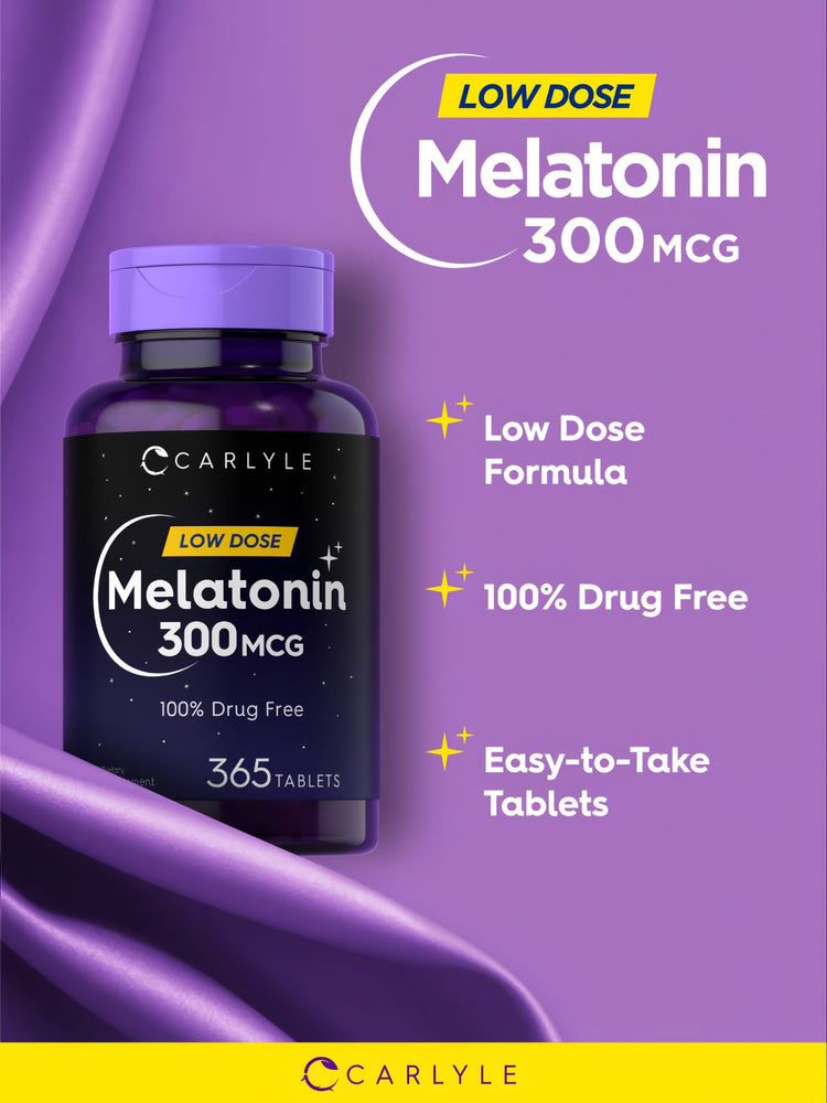 Melatonin 300mcg | 365 Tabletten