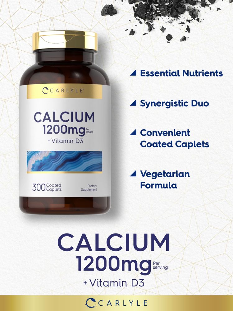 Calcium with Vitamin C | 300 Caplets