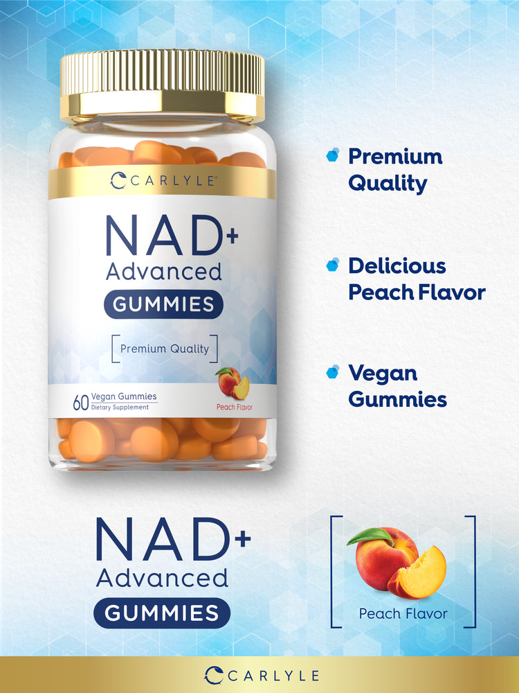 NAD+ Supplement | Peach Flavor