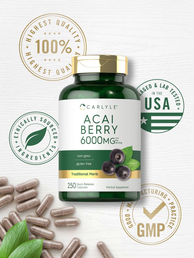 Acai Berry | 250 Capsules
