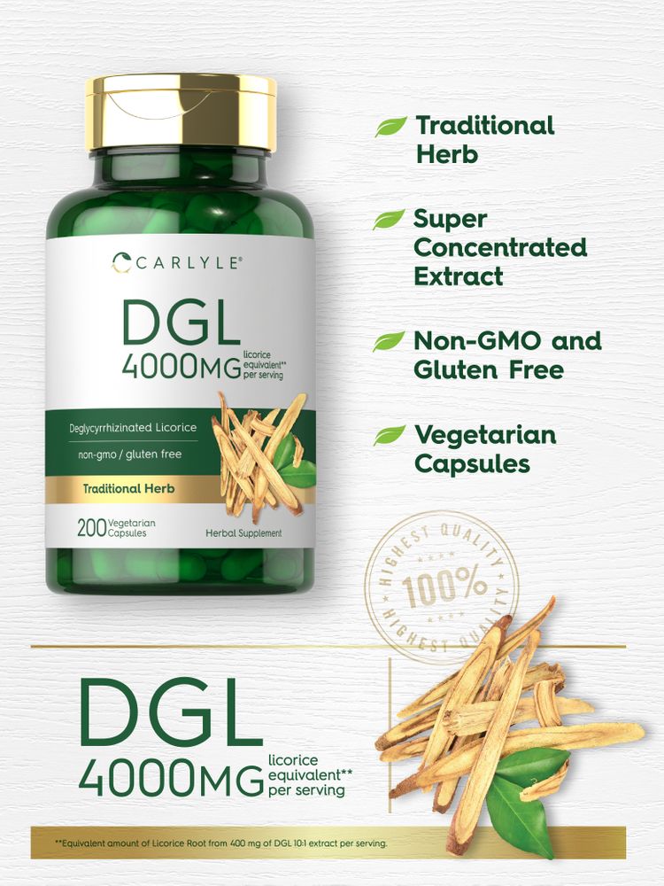 DGL 4000mg | 200 Kapseln
