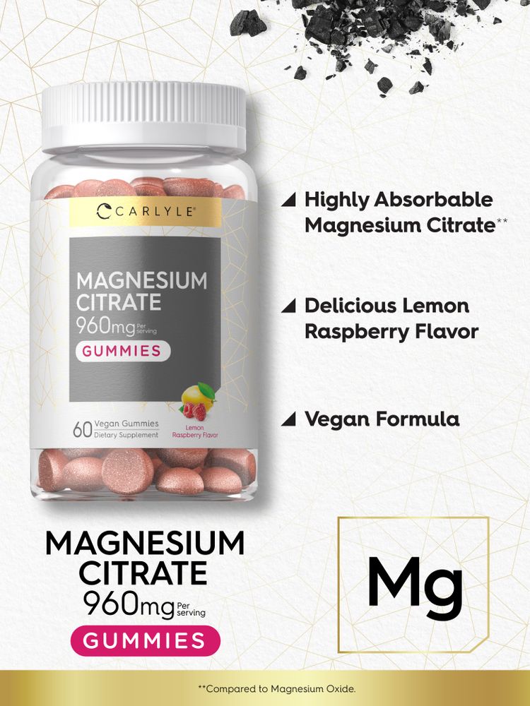 Magnesio Citrato | 60 Caramelle Gommose