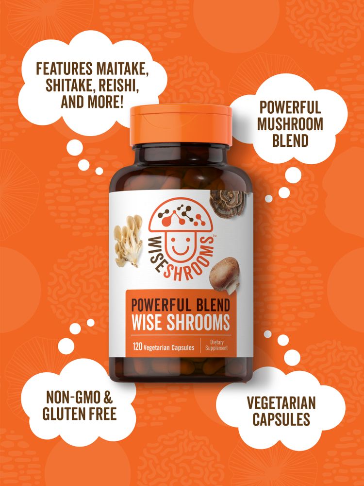 Complesso di Funghi | 120 Capsule