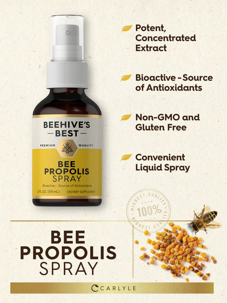 Spray de Propóleo de Abeja | 2oz