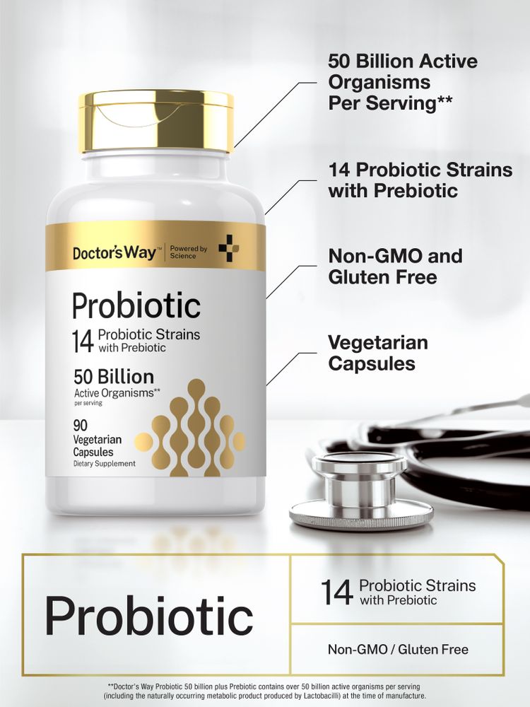 Probiotic Supplement | 90 Capsules