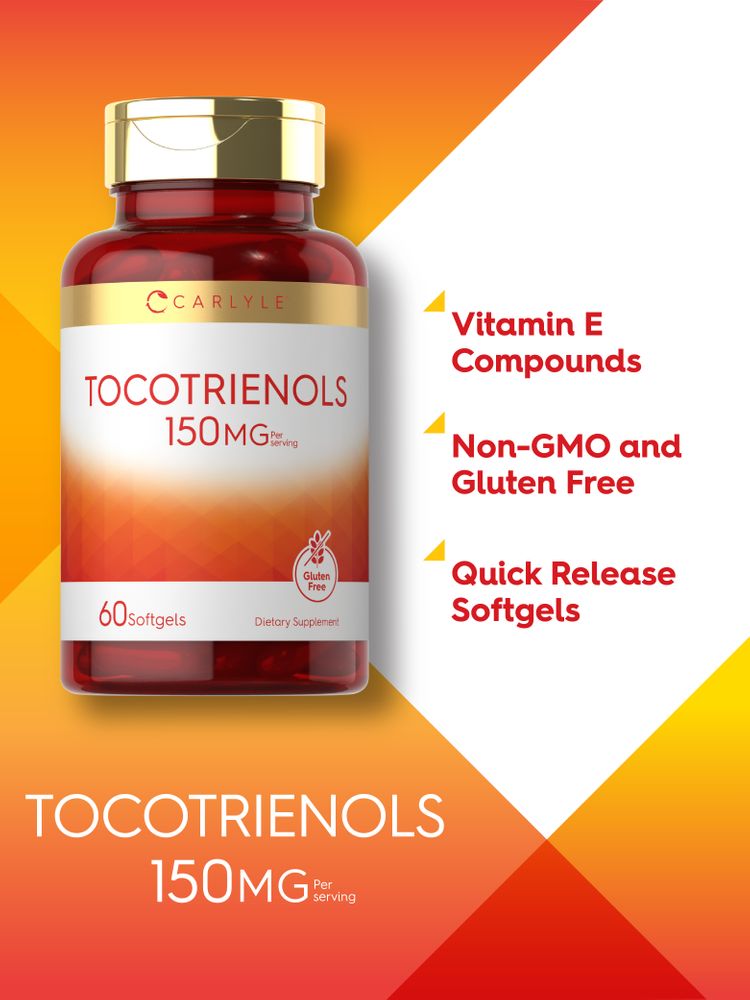 Tocotrienols 150mg per serving | 60 Softgels