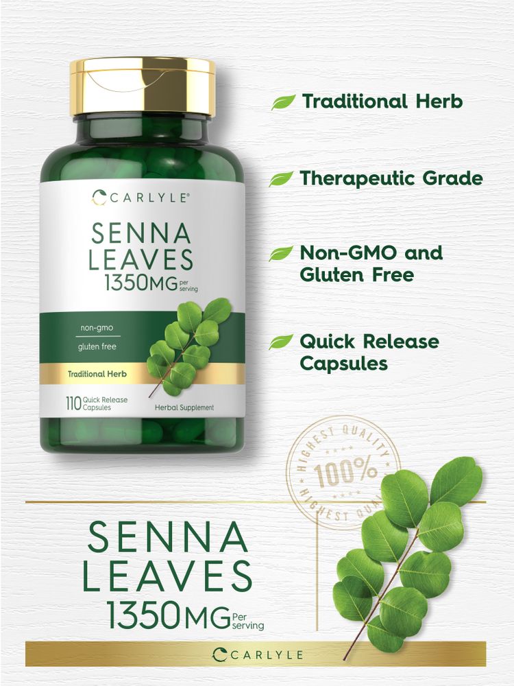Senna Leaves | 1350 mg