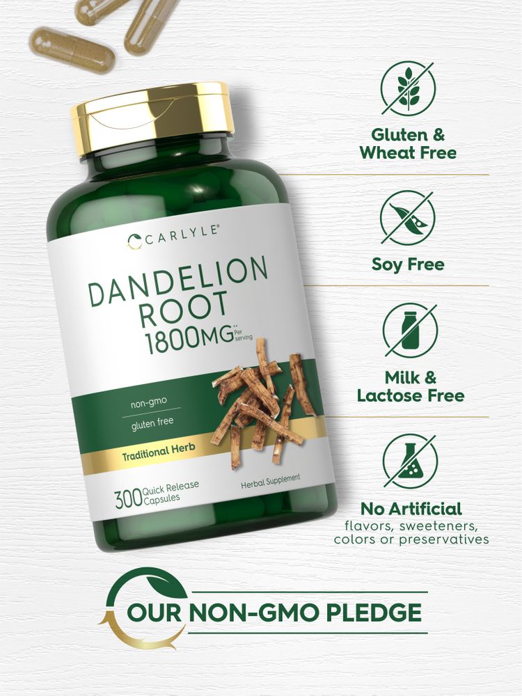 Dandelion Root | 300 Capsules