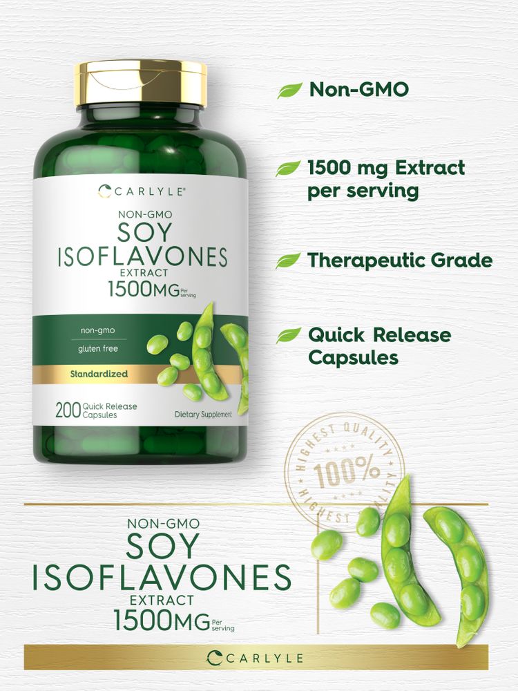 Soy Isoflavones | 200 Capsules