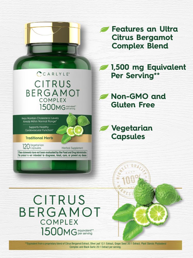 Citrus Bergamot | 120 Capsules