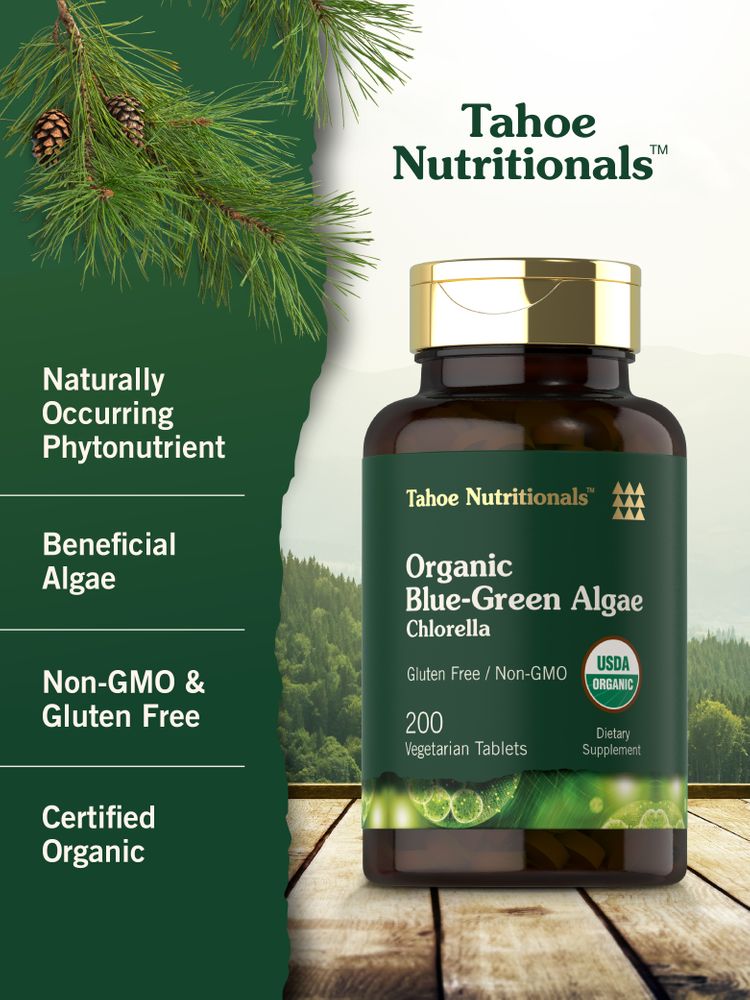 Algue bleu-vert 500 mg | 200 Capsules