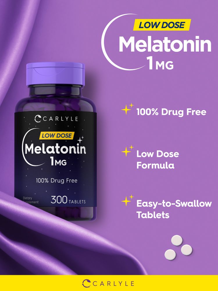 Melatonina 1mg | 300 Comprimidos