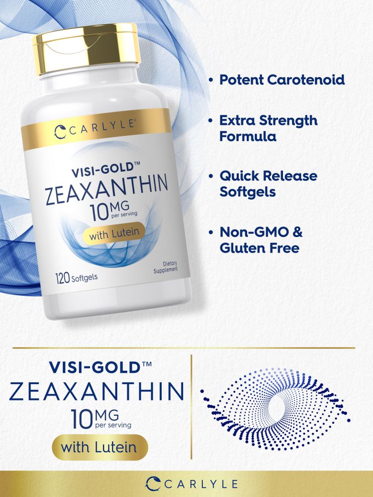 Zeaxanthin 10 mg pro Portion | 120 Weichkapseln