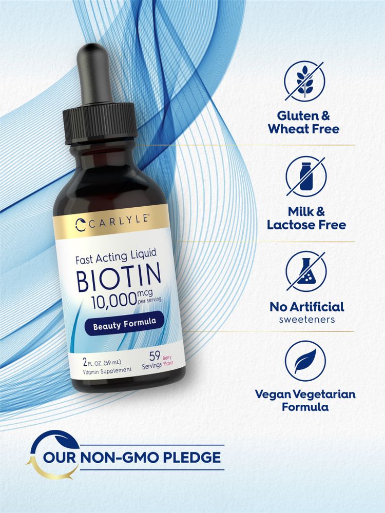 Biotin 10000mcg | 2oz Liquid