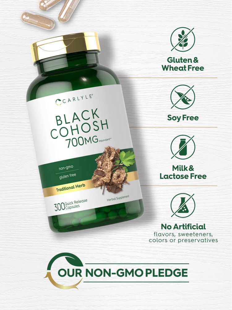 Cohosh Negro | 300 Cápsulas
