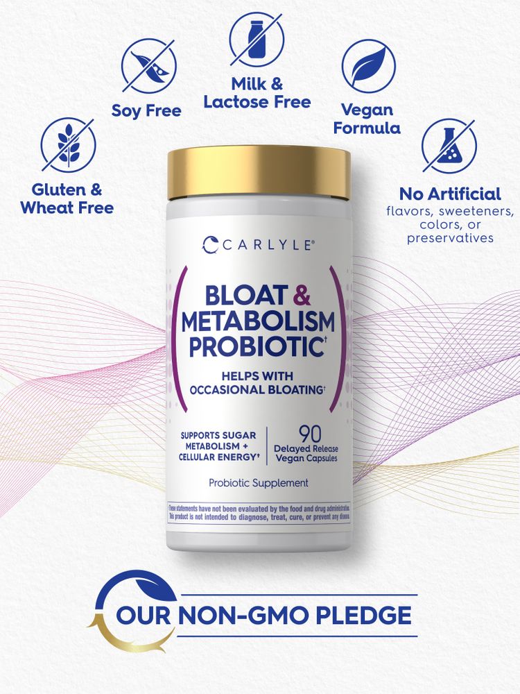 Bloat and Metabolism Probiotic | 90 Capsules
