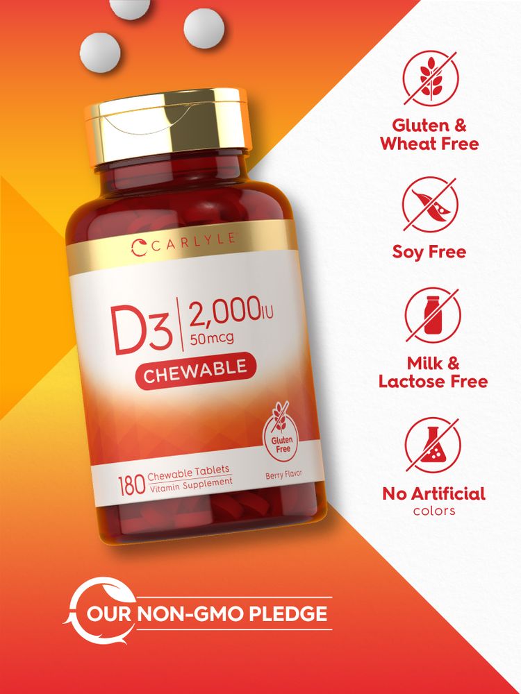Vitamina D-3 2000UI | 180 Compresse