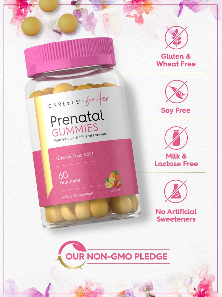 Prenatal para Mujeres | 60 Gomitas