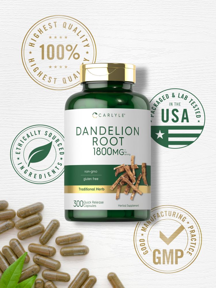 Dandelion Root | 300 Capsules