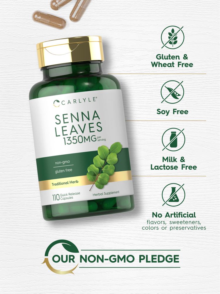 Senna Leaves | 1350 mg