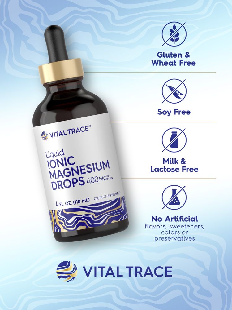 Ionic Magnesium 400mg | 4oz Liquid