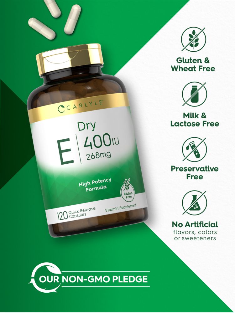 Vitamin E 400 IU | 120 Capsules