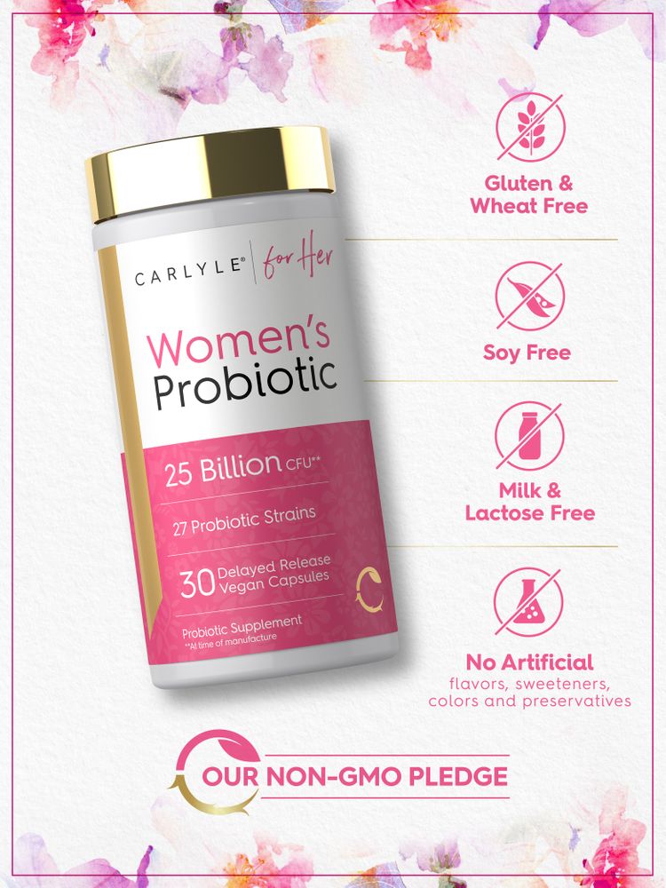 Women's 25 Billion CFU Probiotic | 30 Capsules